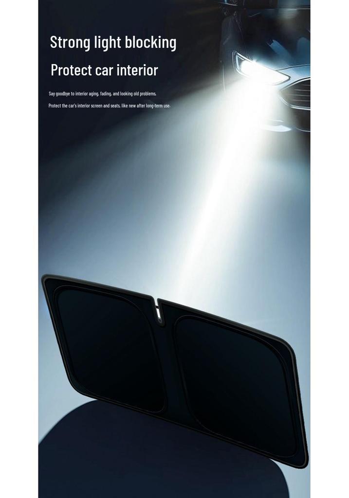 Car Windshield & Side Window Sunshade Umbrella
