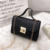 Ladies' 2022 Fashionable Chain Crossbody Handbag - Small Square Design