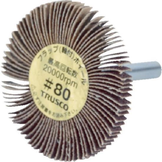 TRUSCO Thin Flap 40x5x6 Pack of UF400580 Wheels, #80, 5,