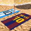 Football Ball King L-Lionel M-Messi Towel For Beaches Yoga Studios Gyms Hot Springs Swimming Pools And Picnics
