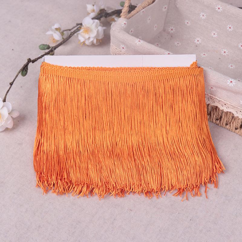 Polyester Fringe Tassel Trim (10-20cm) for Stage Costumes, Curtains, Carpets, and Lace Decorations