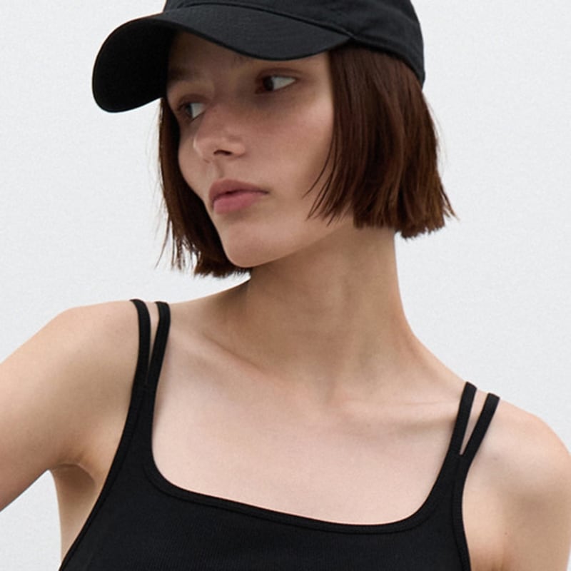 LOWTEAL LT LOGO BALL CAP, BLACK