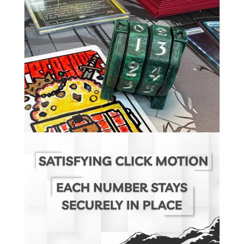 NERD GEAR LifeTrax - MTG Life Counter - Essential MTG Accessory for Magic the Gathering Commander Players - Durable, Refined, and Professionally Built