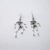 Halloween Retro Skull Head Earrings Women'S Jewelry Party Gifts Role Playing Accessories