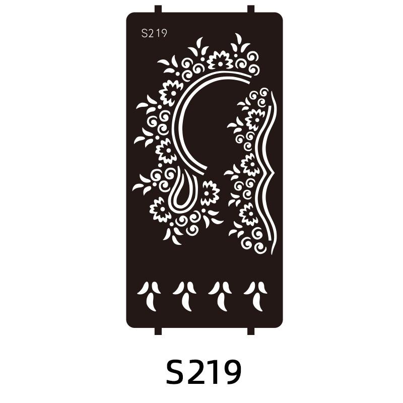 Indian Hannah Tattoo Template Tattoo Hand Drawn Template Juice Tattoo Sticker Painted Hennatattoo