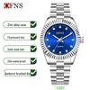 OFNS Classic Women's High-End Casual Luxury Quartz Wristwatch, Roman Numeral, Stud Design, Business-Commuting, Waterproof.