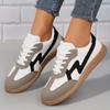 Fashion 2024 Autumn New Fashion Flat Casual Shoes Lace-up Student Sports Women German Training Retro Board Shoes