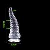 Translucent Octopus Tentacle Anal Plug & Beads
