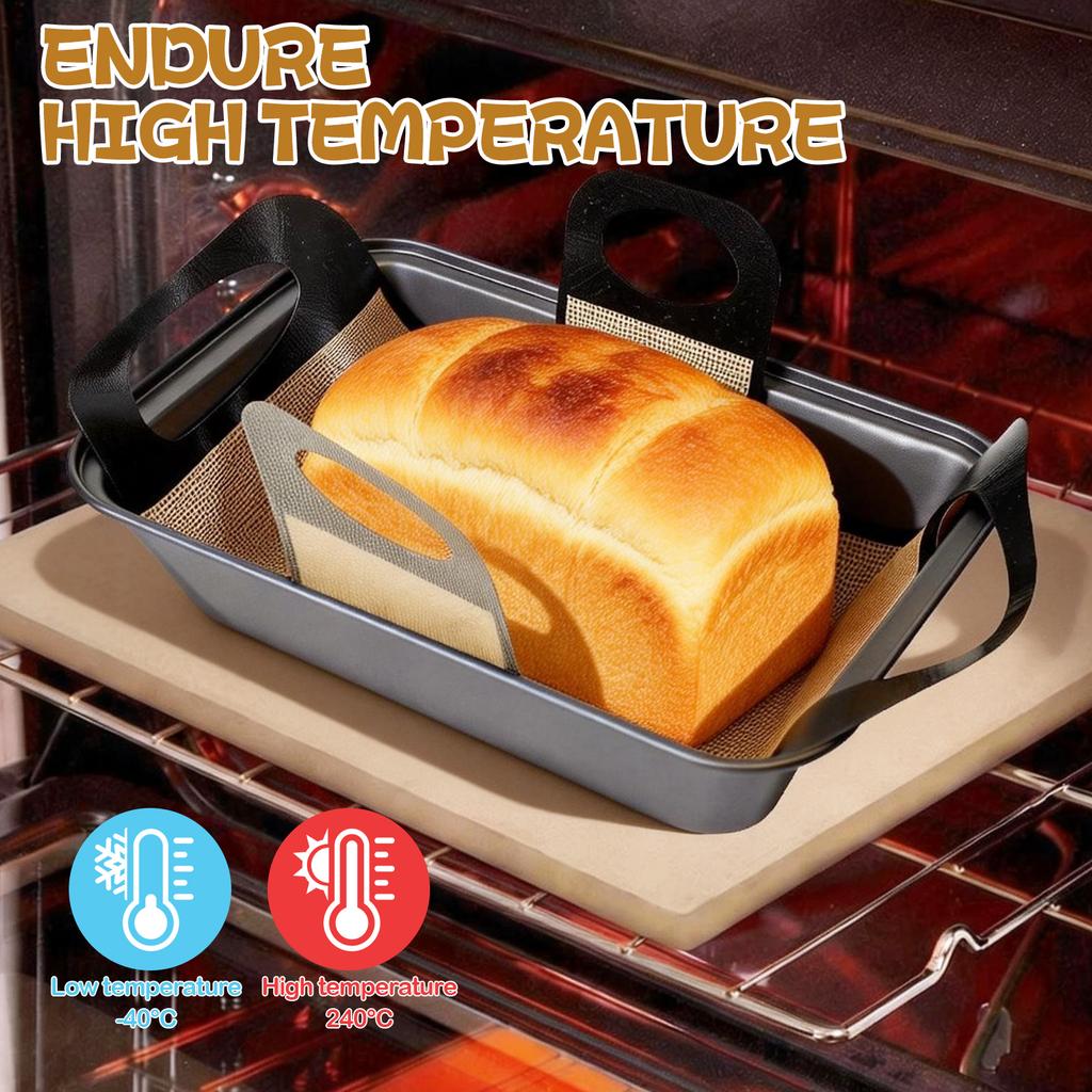 Reusable Silicone Bread Sling for Dutch Oven Baking Mat Non-Stick Liners Sourdough Tools for Transferable Dough Pastry Supplies