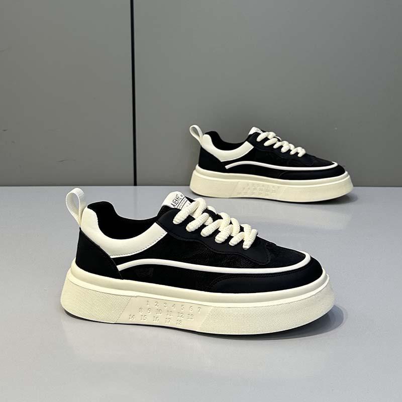 Herfst nieuwe leren casual instappers lichte zool comfortabele sportschoenen ysd