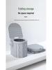Portable Odor-Proof Folding Travel Toilet for Adults and Children