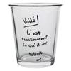 Tazza alla Moda in Vetro Trasparente per Ragazze - Ideale per Bevande Fredde, Tè al Latte o come Elegante Regalo.