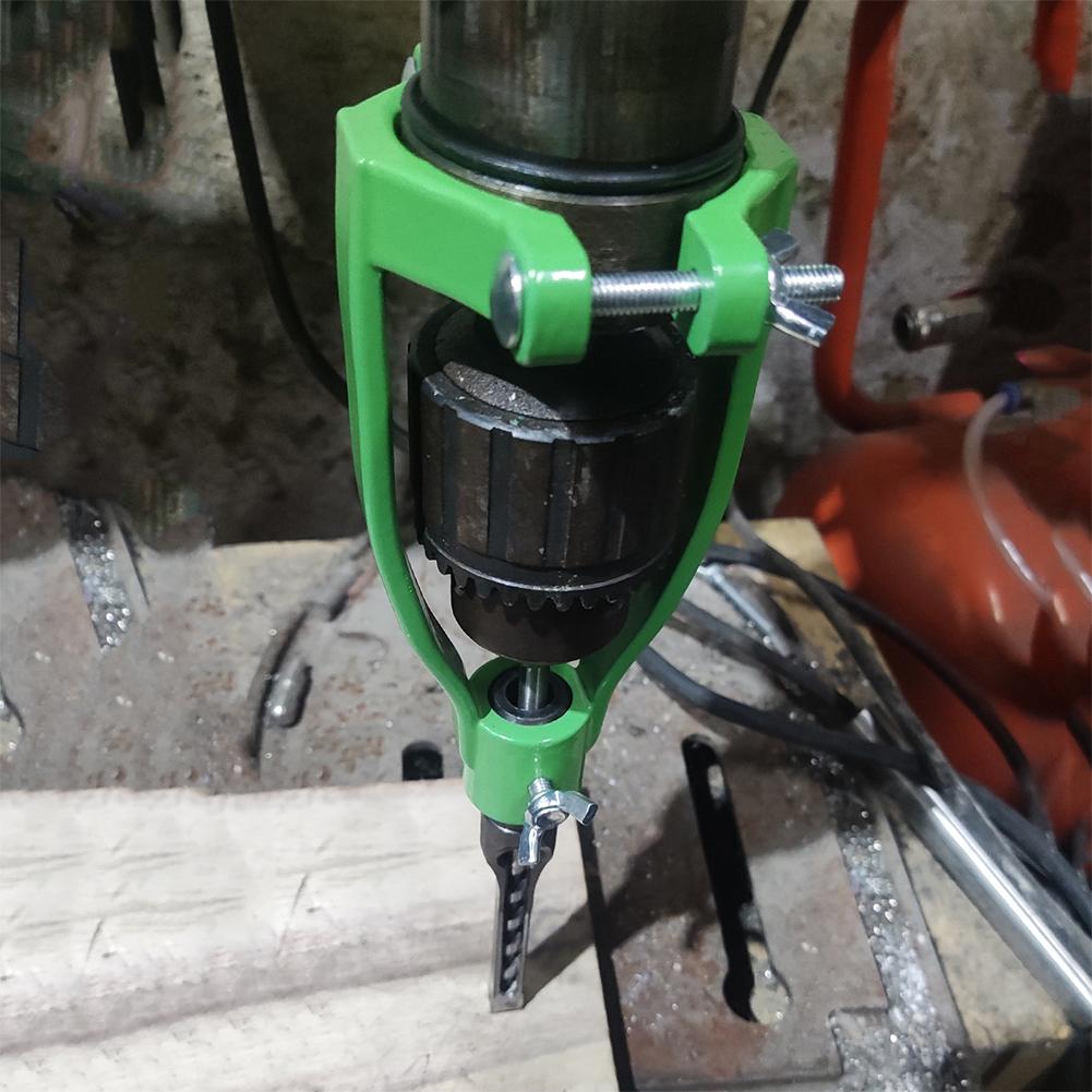 Novo adaptador de suporte fixo para furadeira de furo quadrado, prensa de fixação, conversor de junta manual para Q7T5