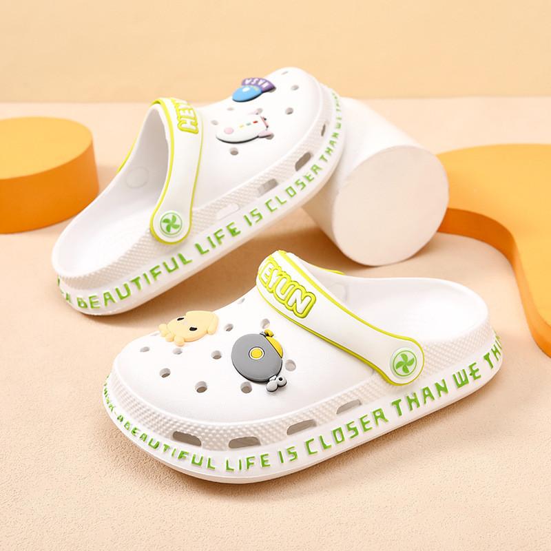 Stylish Eva Lightweight Kids Summer Slipon Sandals With Antislip Soft Sole For Boys