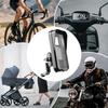 Electric Scooter Phone Holder Waterproof Bike Phone Holder With Rain Cover Cycling Supplies For Driving Road Navigation GPS