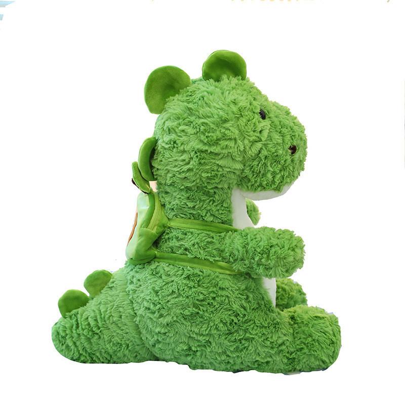 Soft Avocado Dinosaur Plush Pillow Stuffed Toy Cuddly Green Gift For Kids