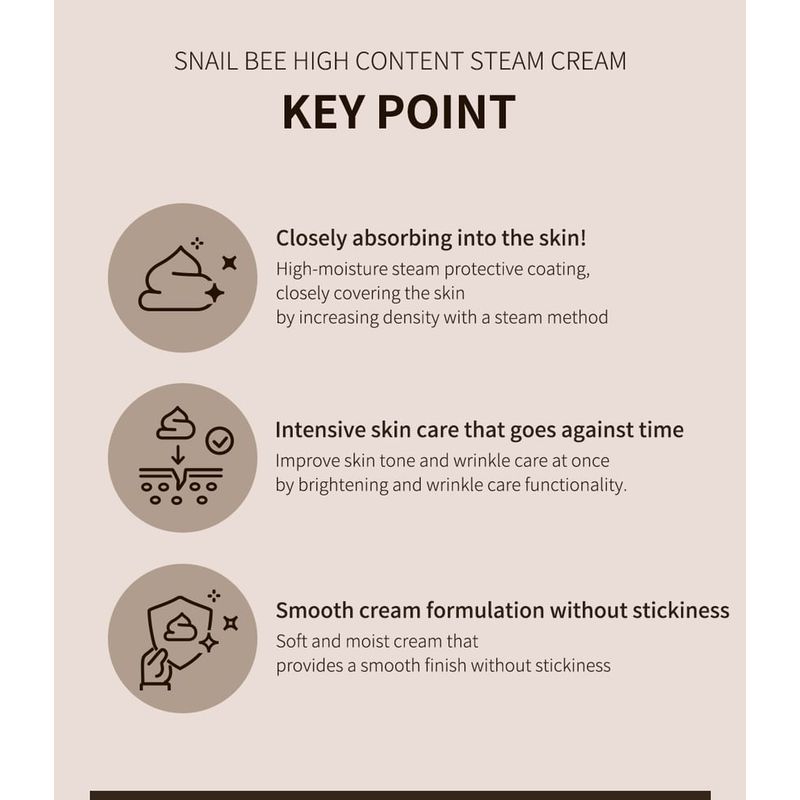 Benton Snail Bee High Content Dampfcreme