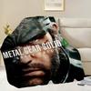 M-Metal G-Gear S-Solid Delta Snake Eater Flannel Warm Comfort Soft Plush Blanket For Picnic Beds Sofas Homes And Bedrooms