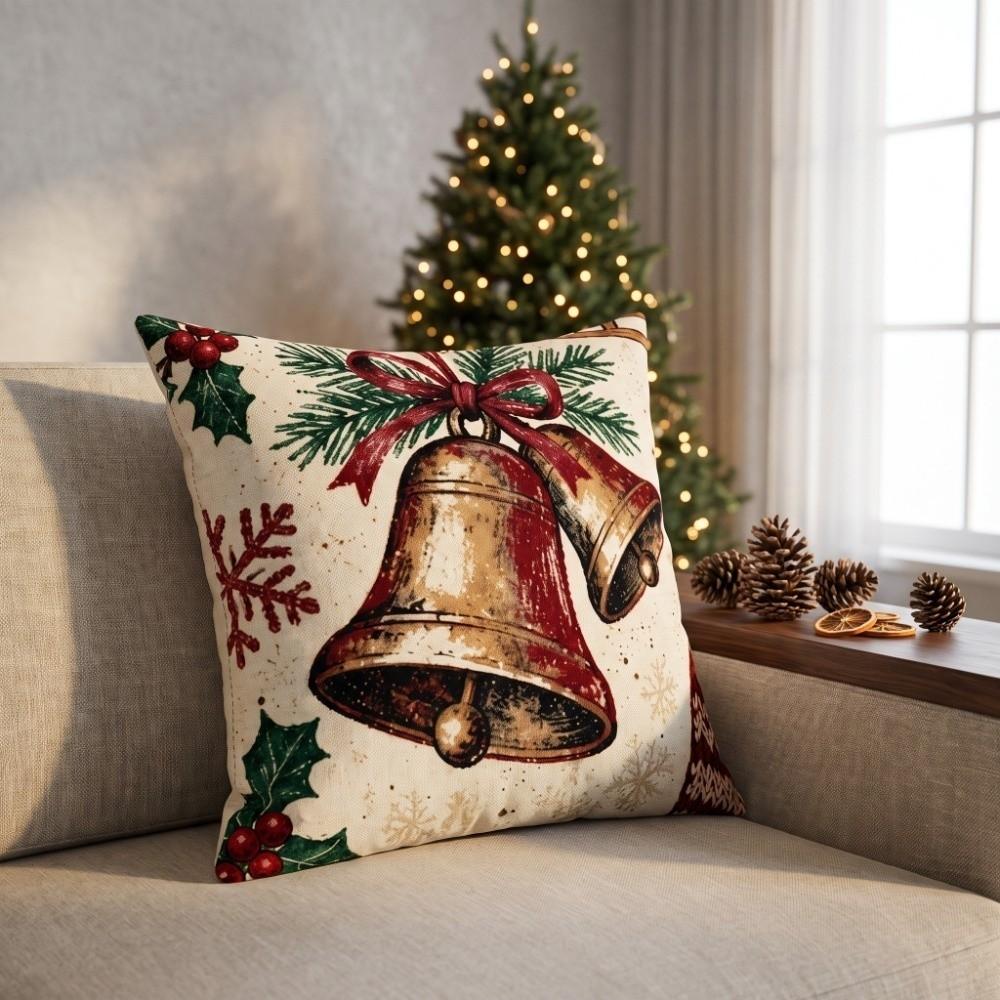 Tree Christmas Pillow Covers Soft Xmas Pillowslip Atmosphere Snowman Pillow Cover Sofa