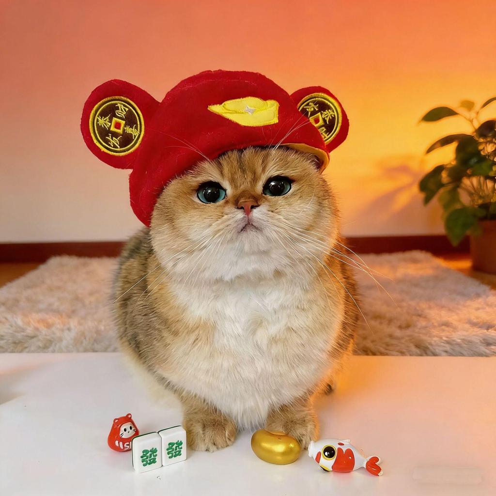 Cozy Winter Pet Hat: Cute Chick Design for Kittens & Small Dogs