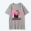 Ateez San Twitter T Shirt Unisex Women Oversized 100 Cotton Hot Sale Short Sleeve Summer Print Streetwear Unisex Plus Size Tops