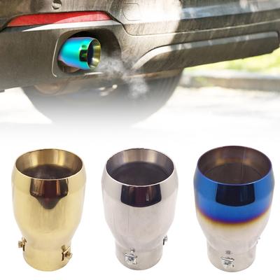 6020 Exhaust Muffler Surface Polishing Rustproof Stainless Steel Car Exhaust Pipe