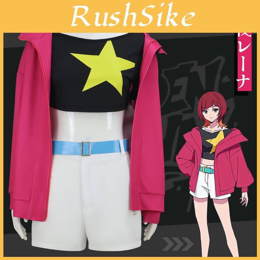 Digimon Beatbreak Sakuya Rena Cosplay Kostüm Für Damen Aus Polyesterstoff Für Halloween-Party