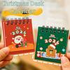 Christmas 2026 Desk Calendar Cartoon Daily Planner Cute Schedule Planner  Office School Supplies
