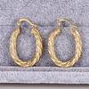 1 Pair, Fashionable, Exquisite and Versatile, Fashionable Textured Earrings