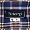 Burberrys 90s Check Pattern Long sleeve shirt Blue Custom-made Old Men's Used