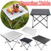 Folding Table Aluminum Alloy Portable Camp Table with Carry Bag Outdoor Table for Beach Outdoor Hiking Picnics BBQ Cooking