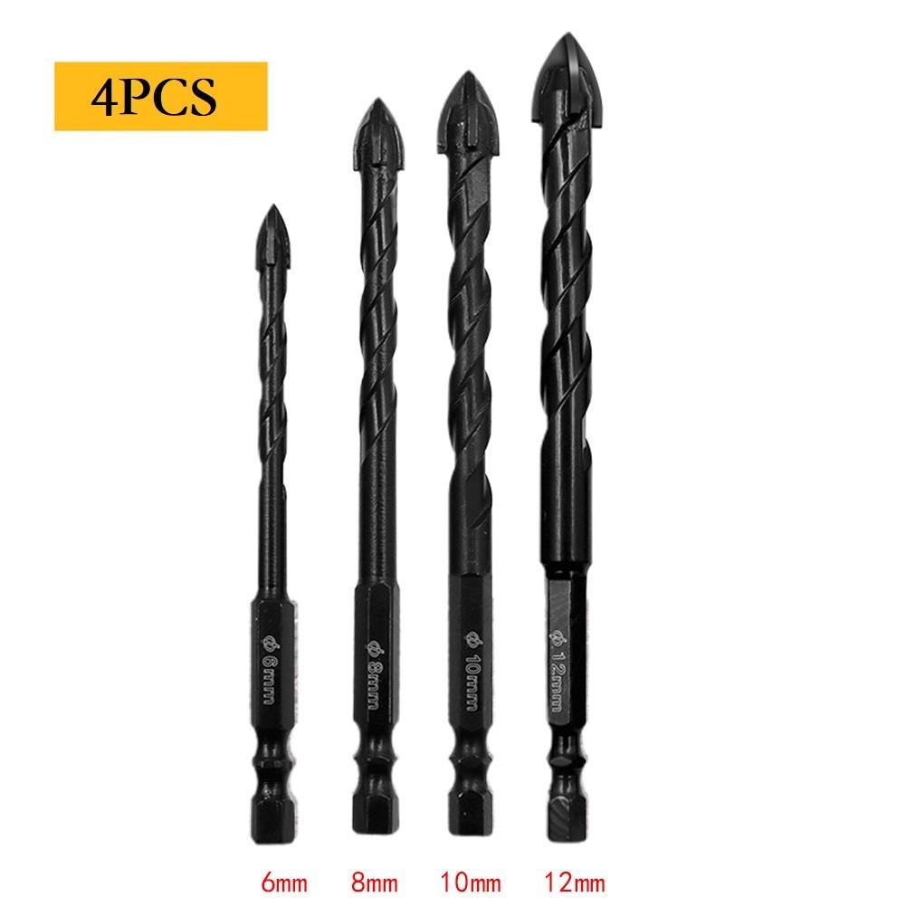 Multifunctional Triangle Drill Bit Glass Ceramic Vitrified Brick Full Tile Wall