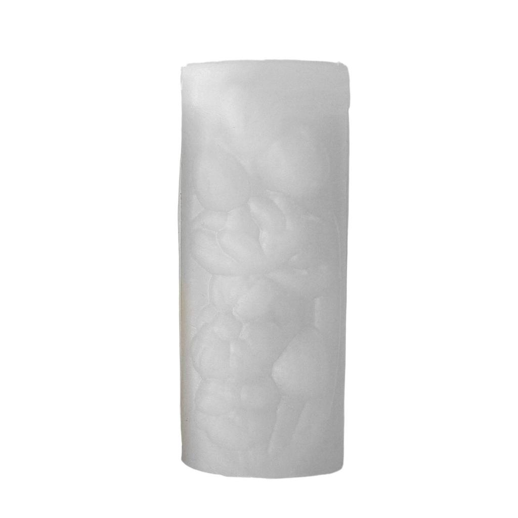 Flowers Pillar Candle Molds Casting Molds Flower Cylinder Silicone Mould Ornament Molds Plasters Molds Epoxy Resin Molds