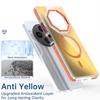 Laser Color Change Shockproof Magnetic Wireless Charge Case for Xiaomi 15 Ultra Magsafe Cover for Redmi Note 14 Pro Plus 5G 14C