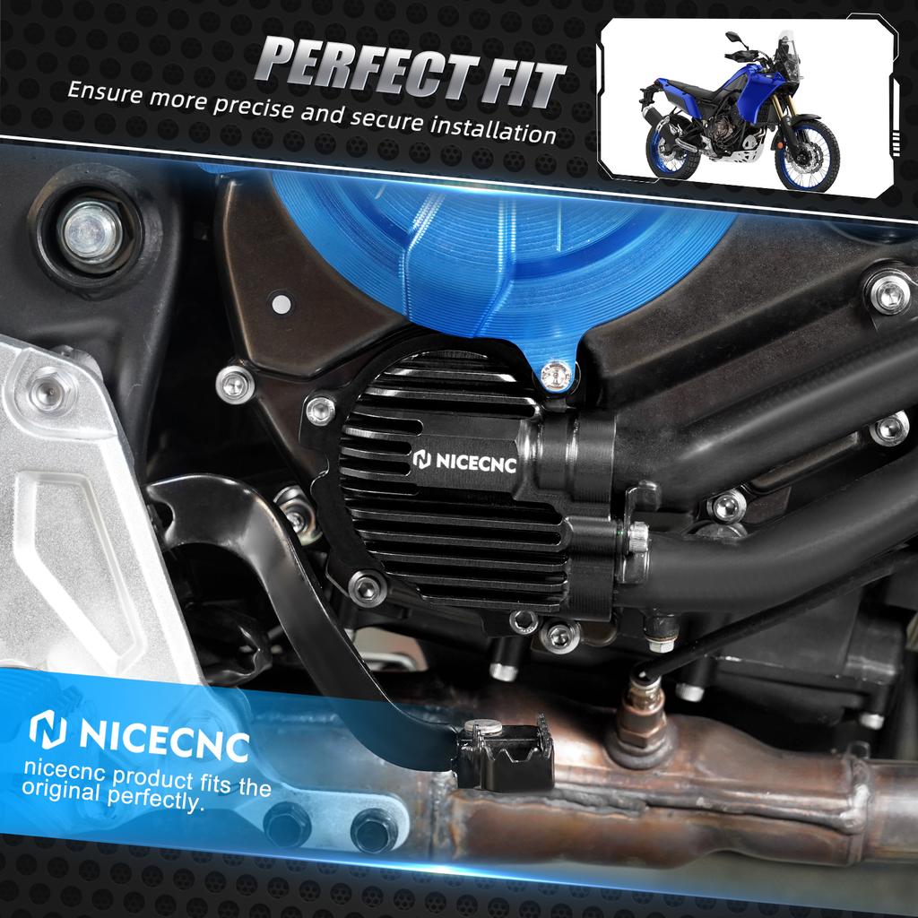 NICECNC For Yamaha Tenere 700 / XTZ 700 2019-2024 Water Pump Cover Tenere 700 Rally Edition World Raid XSR700 MT-07 FZ07 ABS FZ0