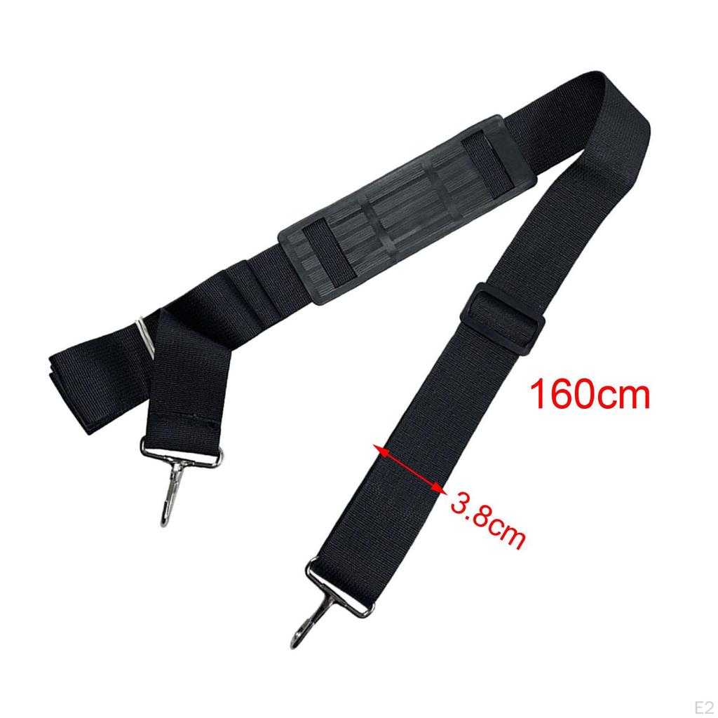 Single Shoulder Strap Nylon Bag Luggage Straps Detachable Padded Belt with Buckle for