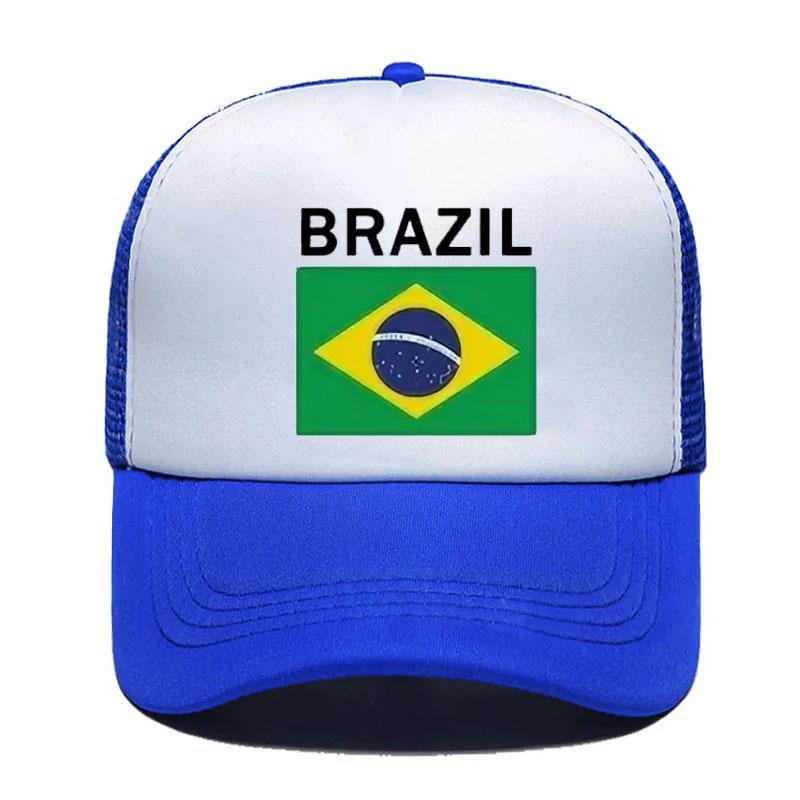 Brazil Trucker Caps Unisex Brazil Hat Baseball Cap Cool Summer Unisex Mesh Net Caps snapback cap cap for Women Adult Size