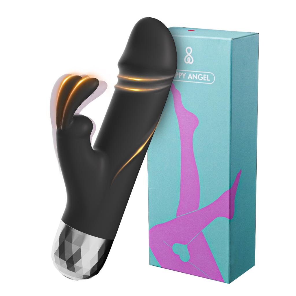 Powerful Rabbit Vibrator for Women Clitoris Stimulator Silicone G Spot Mini Bullet Vibrator Female Dildo Sex Toys for Adults 18+