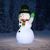 5.9FT Inflatable Snowman Christmas Decoration LED Light Toy Gift Home Festive Ornaments Christmas Supplies Xmas Yard Decor