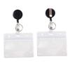 Strap Business Card ID Card Holder Retractable Badge Holder Name Card Holder Badges Set Lanyard