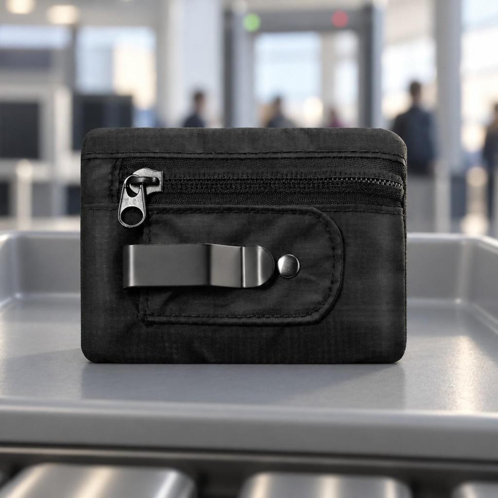 Blocking Wallet Lightweight Change Pouch for Travel, Sightseeing