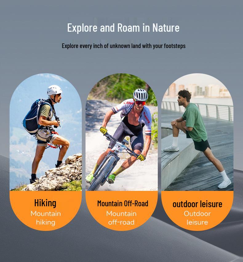 Sommer Merino Wolle Anti-Rutsch Wander- und Sportsocken - Atmungsaktiv und Warm