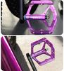 Carbon Guest CNC Colorful Aluminum Bike Pedals with Bearing Axle for Mountain and Off-Road Biking