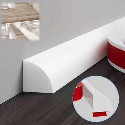 1 ST 2M/78,74inch Zelfklevende Decoratieve Strip voor Waterdichte Afwerkingslijst Kitstrip voor Muurrand Hoek, Werkbladen