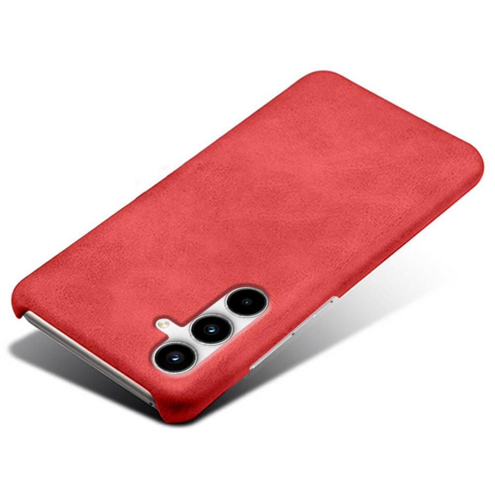 For Samsung Galaxy A25 5G (Global) (161.0 X 76.5 X 8.3mm) Case Leather Coated PC Calf Texture Back Phone Cover