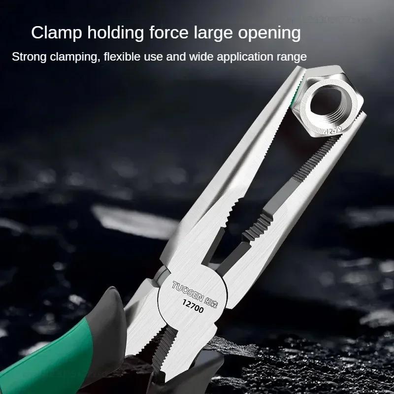 Industrial Multifunctional Universal Wire Cutters 6/8inch Needle Nose Diagonal Pliers Hardware Tools For Electricians Repairs