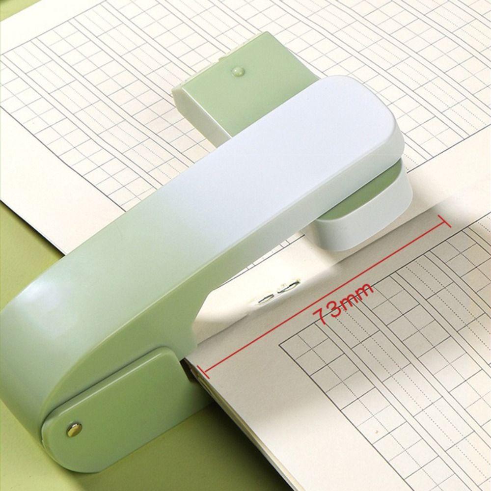 360 Grad Drehbarer Hefter Farbverlauf Schwerlasthefter Langer Hefter Buchbindebedarf