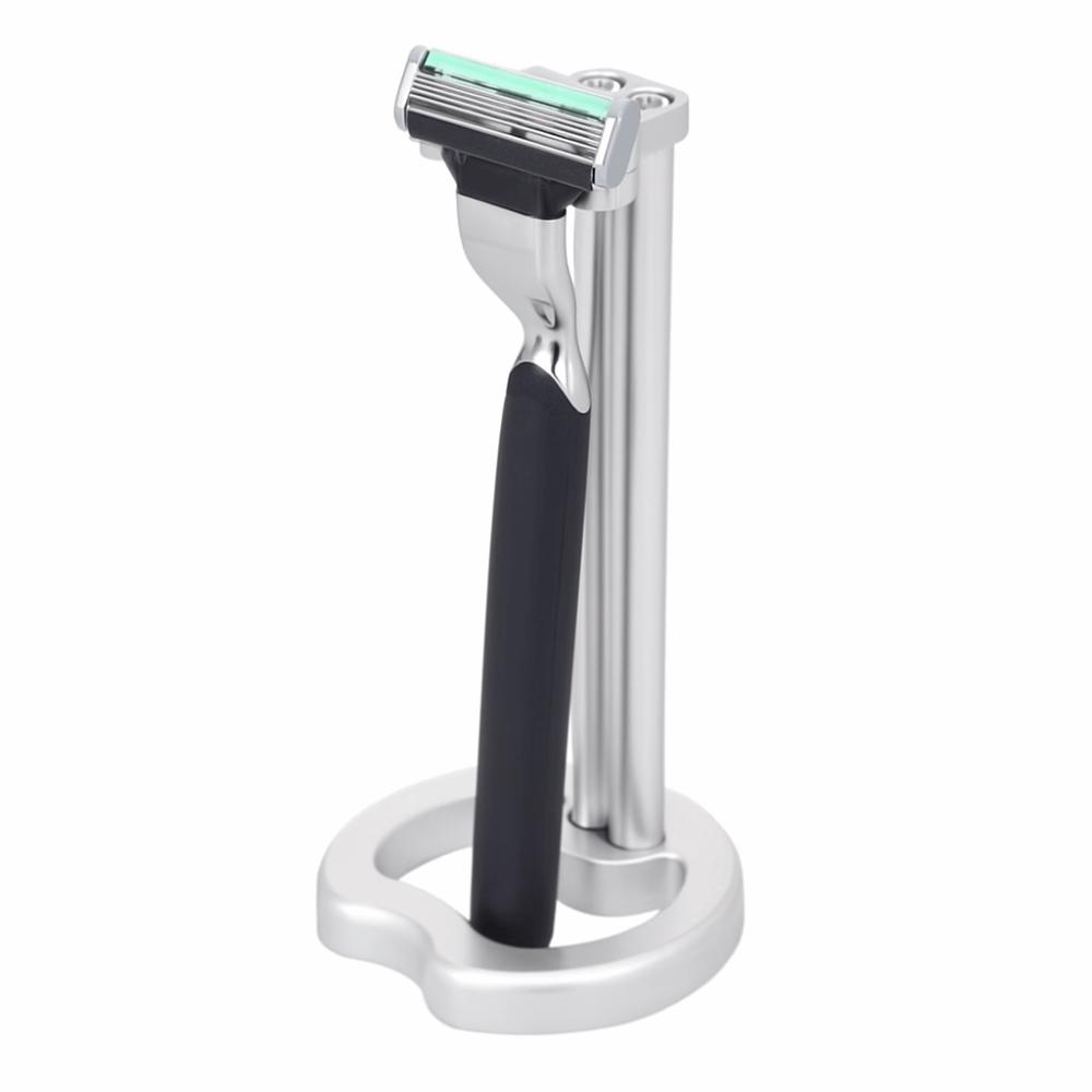 Keeps Bathroom Organized Men 's Shaving Stand Holder Manual Razor Storage Stand  Barbershop