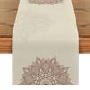 Linen Bohemia Table Runner Rectangular Tablecloth Home Decor Table Cover  Table Decoration
