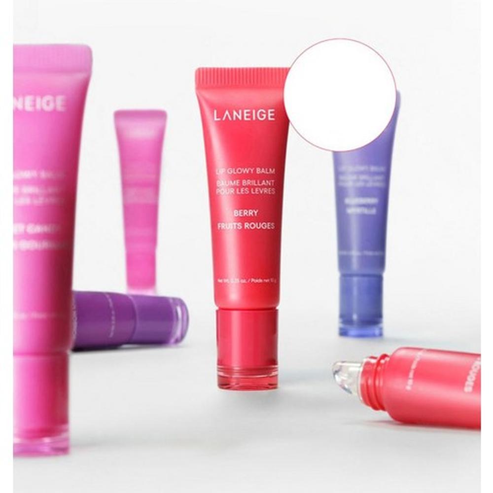 Laneige Lip Glowy Balm 10g - Berry - Moisturizing Lip Care, Korean